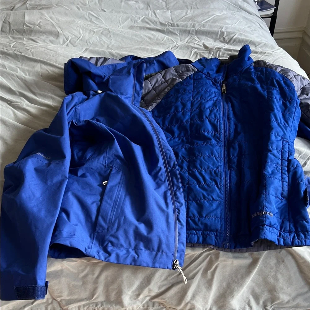 Patagonia Blue Ski & Snow 3 in 1 Jacket - Picture 3 of 10